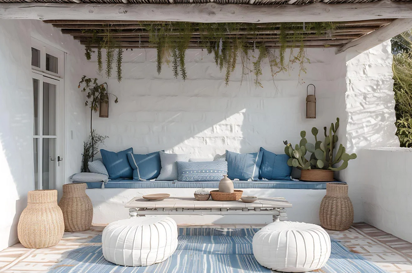 Decoración Ibicenca: estilo mediterráneo para hogares